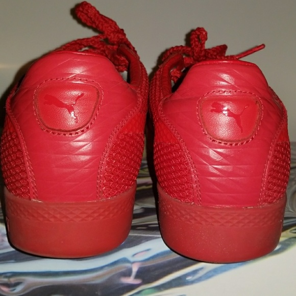 Red Solange PUMA's - Picture 4 of 8